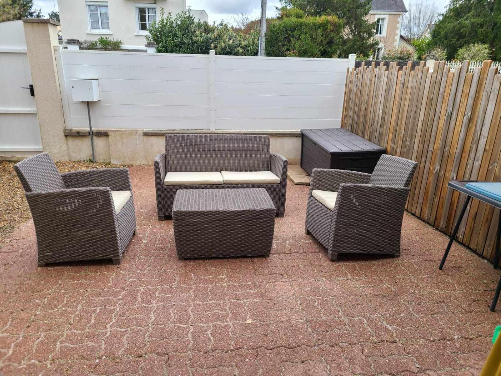 Logement Amboise Centre Avec Terrasse Privee Esterno foto